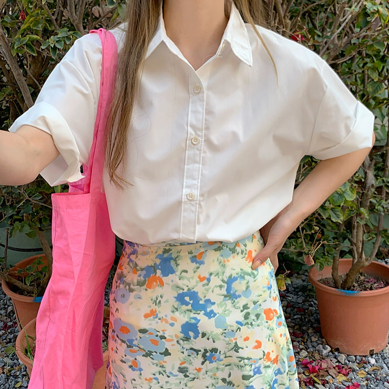 Basic Button Up Shirt (5 Colors)