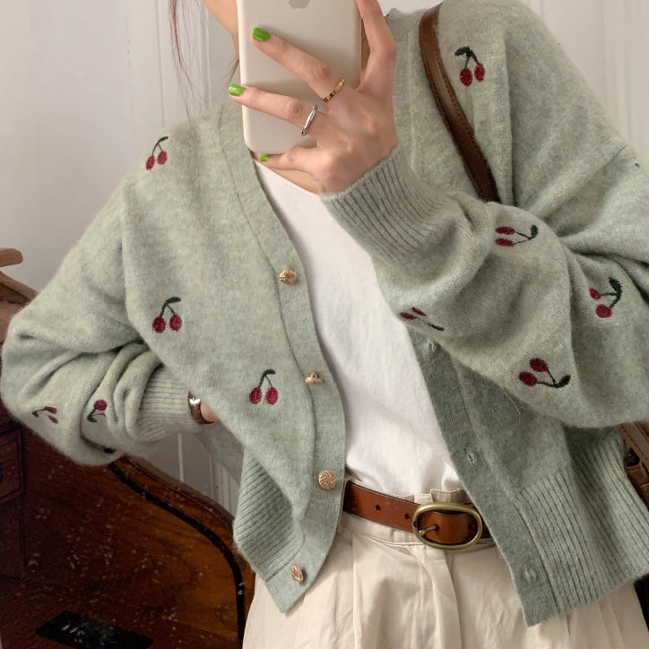 Cherry Cardigan (3 Colors)
