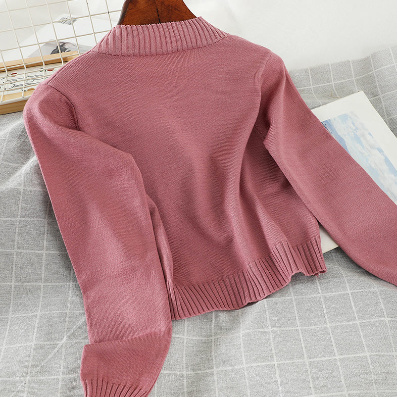 Basic Cropped Cardigan (8 Colors)