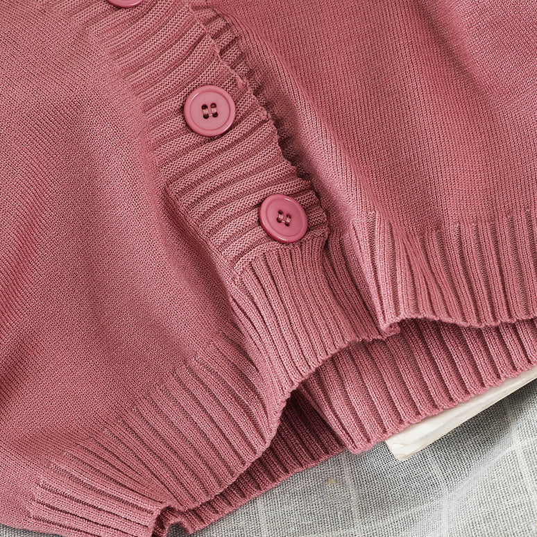 Basic Cropped Cardigan (8 Colors)