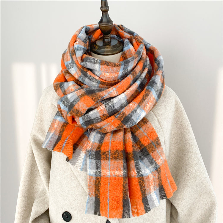 Fall Plaid Scarf (6 Colors)