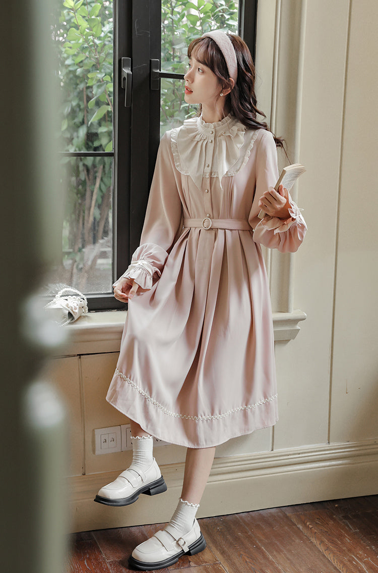 Le Chateau Midi Dress (Pink)