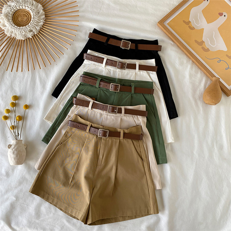 Everyday Neutrals Belted Shorts (5 Colors)