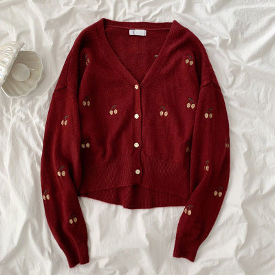 Cherry Cardigan (3 Colors)
