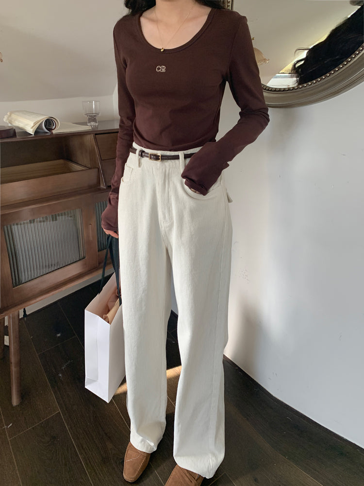 Retro Corduroy Jeans (5 Colors)