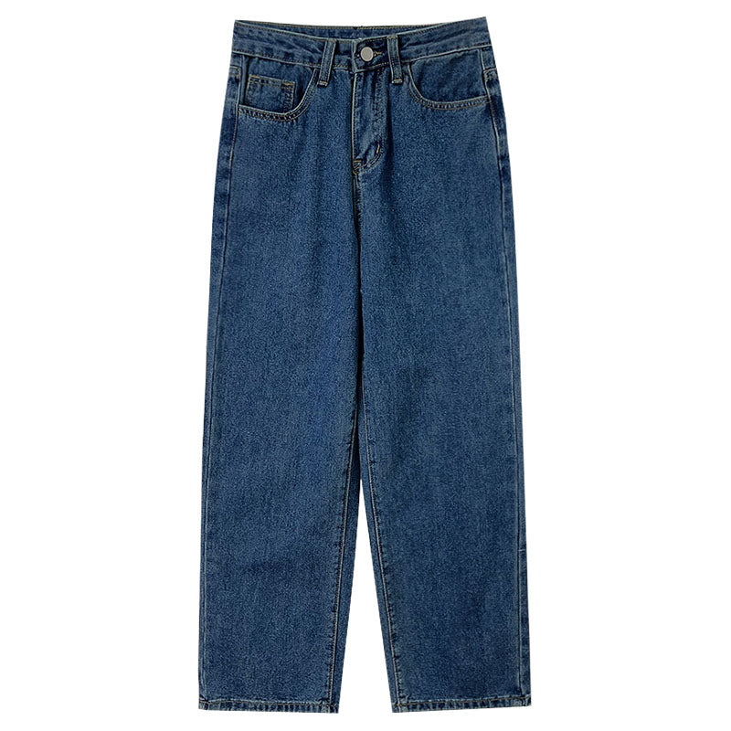 Flower Pocket Embroidered Jeans (Medium Denim)