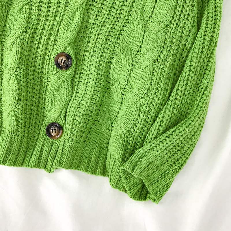 Cable Knit Cardigan (6 Colors)
