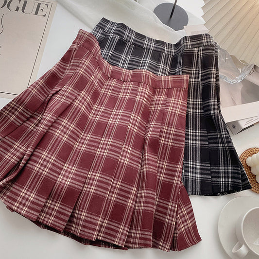 Varsity Plaid Tennis Skirt (3 Colors)