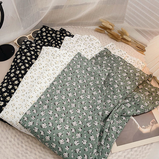 Cottage Floral Midi Skirt (3 Colors)