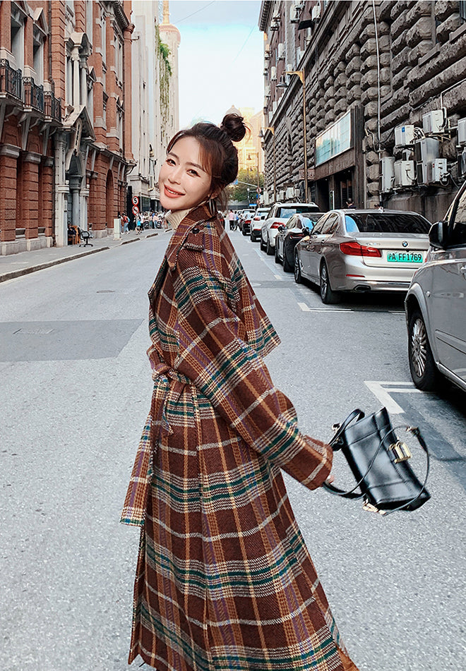 Forest Plaid Coat (2 Colors)