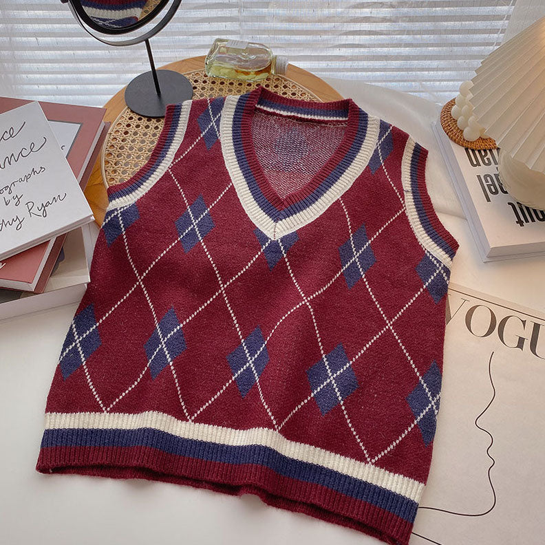 Diamond Varsity Vest (4 Colors)