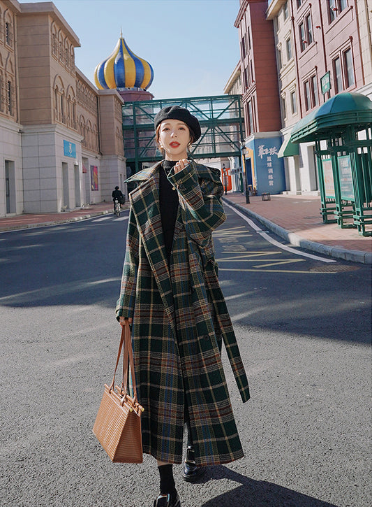 Forest Plaid Coat (2 Colors)