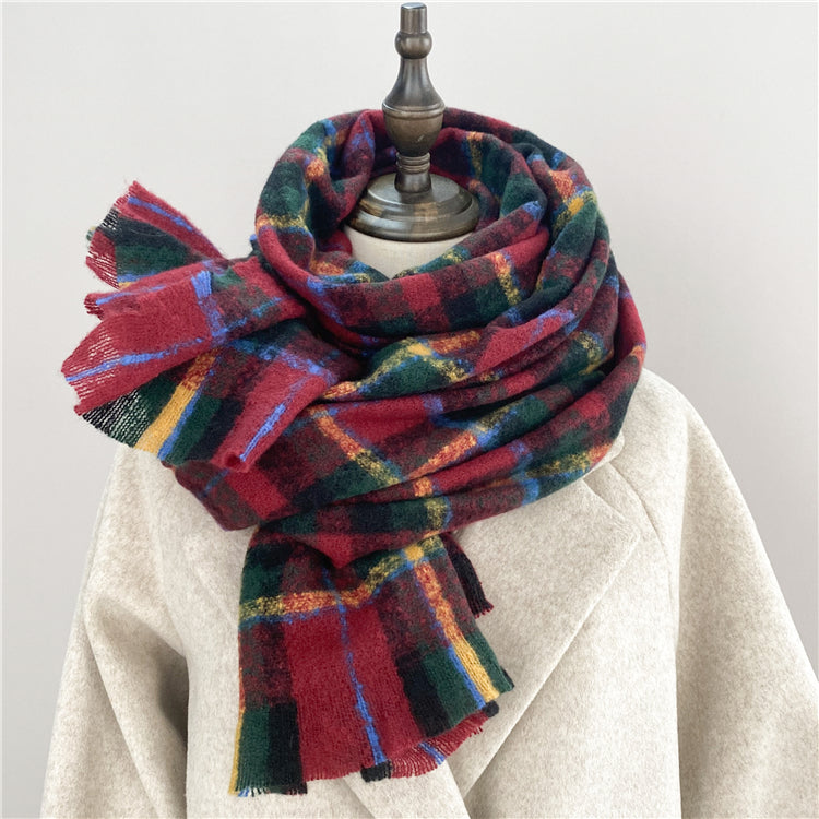 Fall Plaid Scarf (6 Colors)