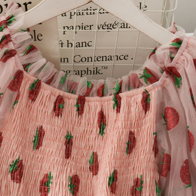 Strawberry Dress (4 Colors)