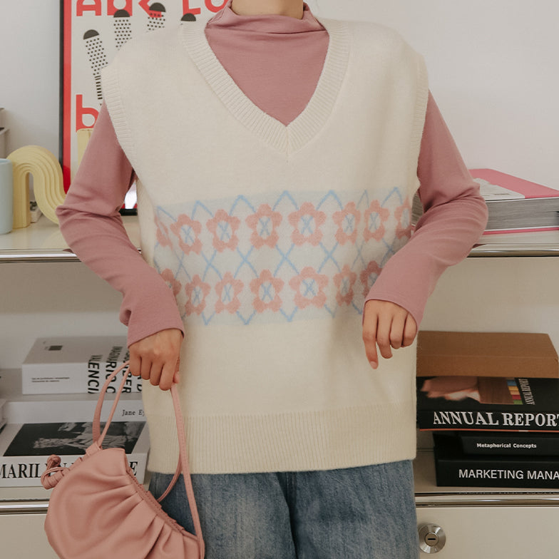 Daisy Diamond Vest (2 Colors)