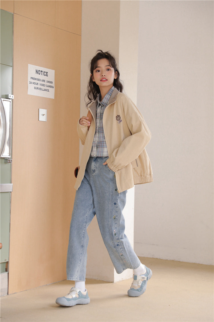 Wildflower Mom Jeans (Light Blue)