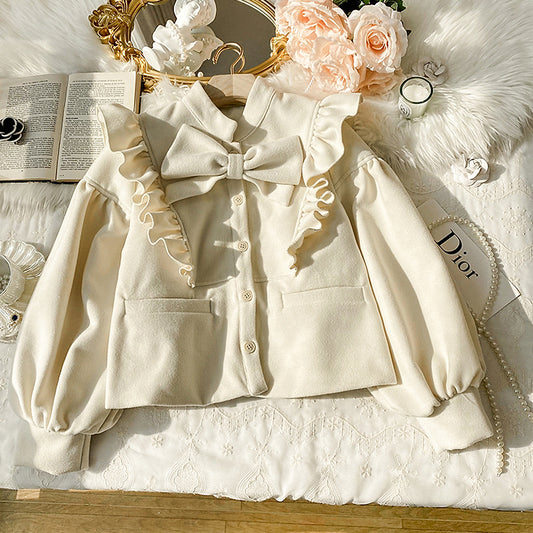 Snow Puff Jacket / Skirt (White)