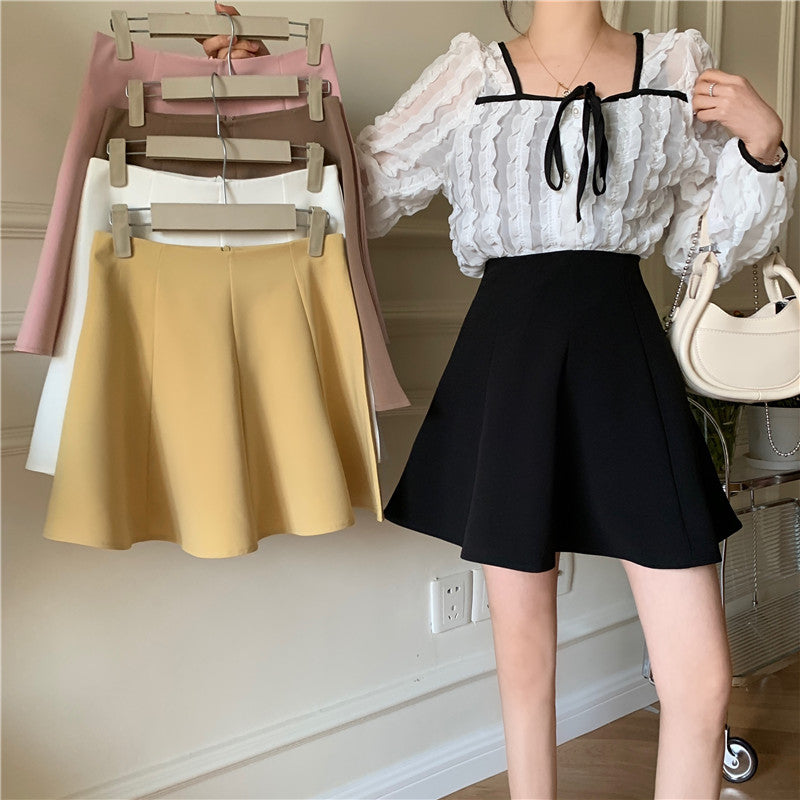 Pastel Twirl Circle Skirt (5 Colors)