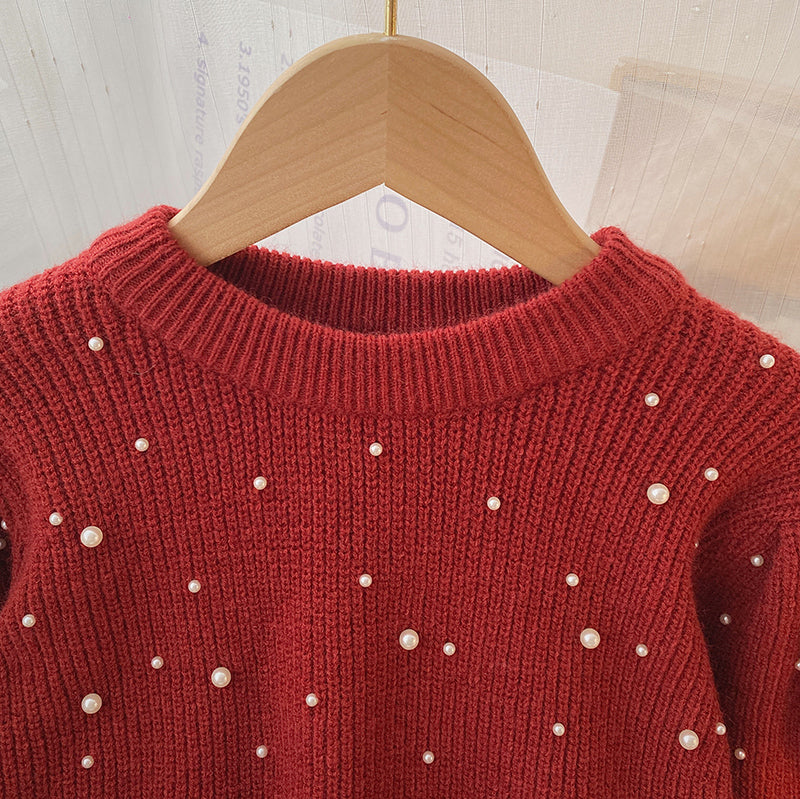Pearl Cropped Sweater (3 Colors)