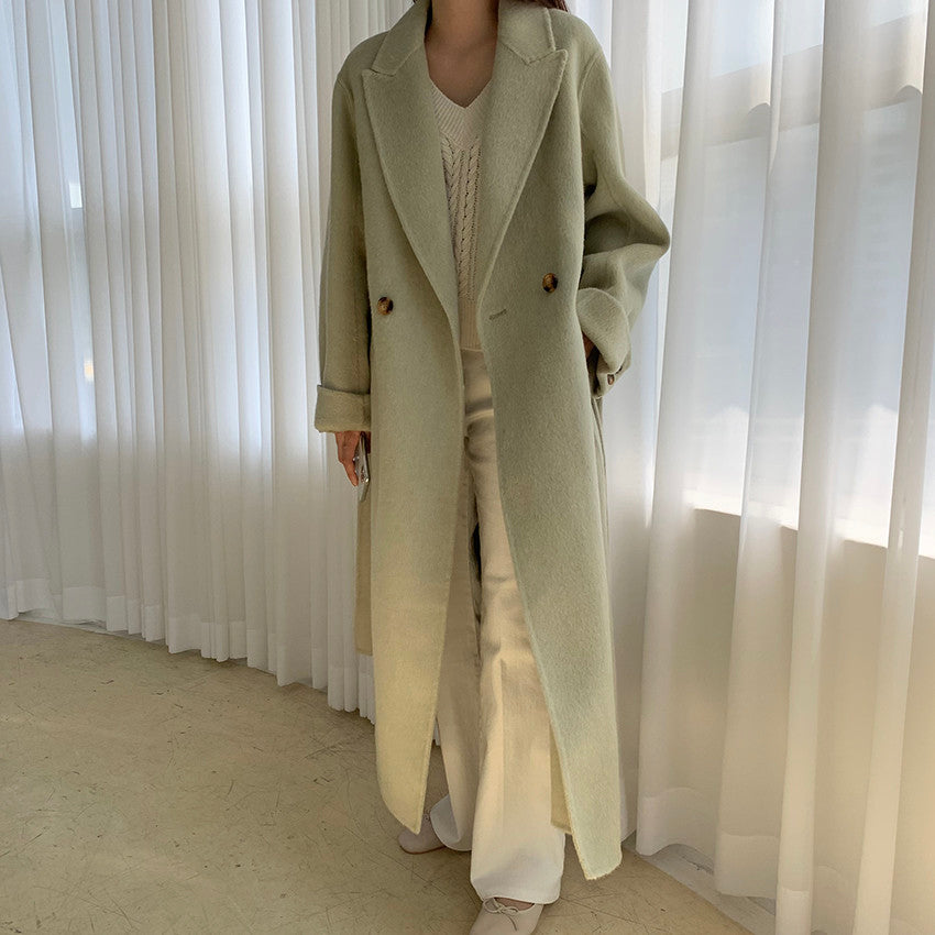 Cuffed Sleeve Coat (3 Colors)