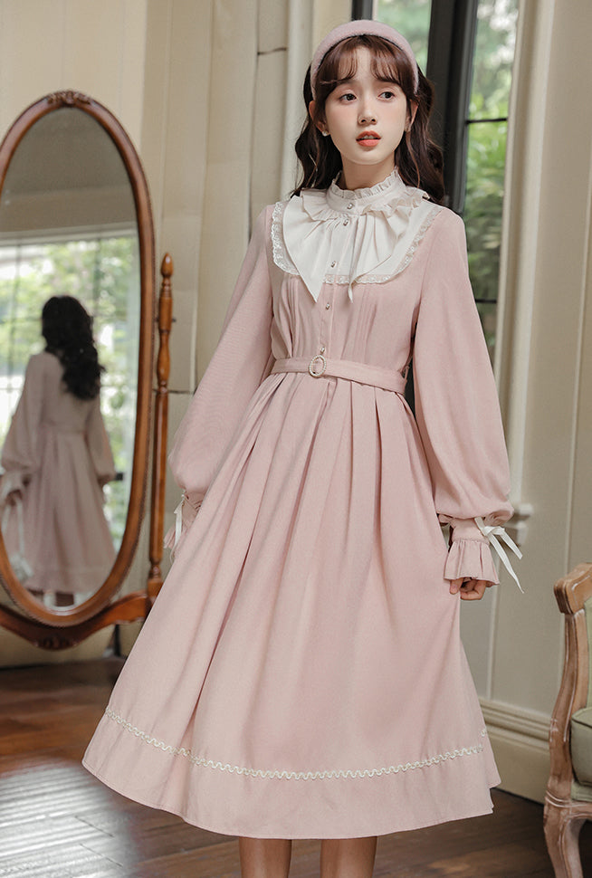 Le Chateau Midi Dress (Pink)