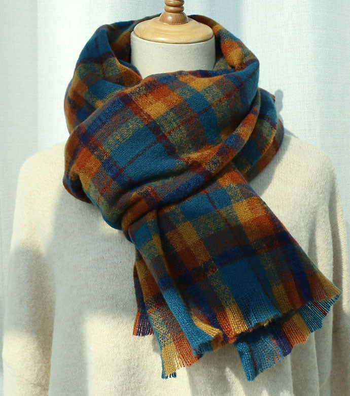 Fall Plaid Scarf (6 Colors)