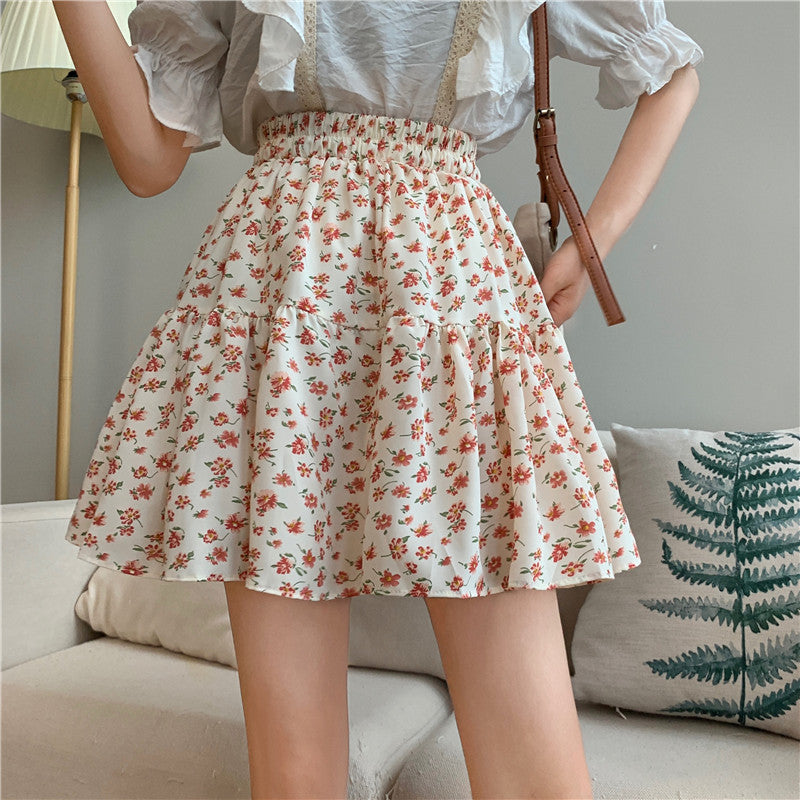 Ditsy Floral Mini Skirt (3 Colors)