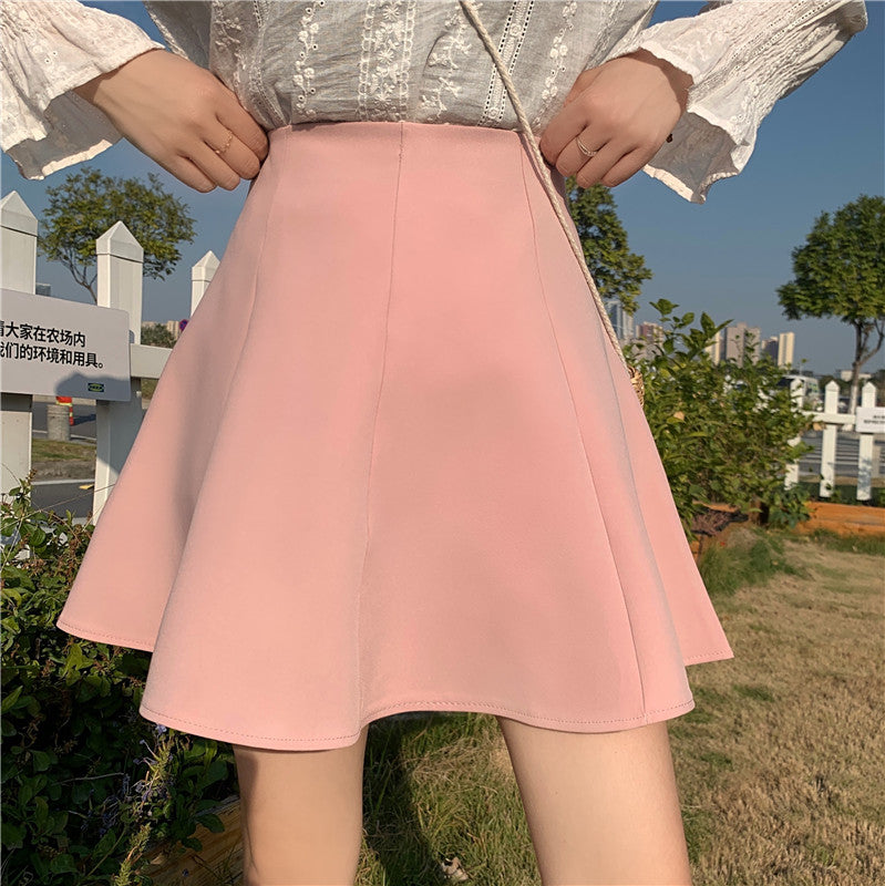 Pastel Twirl Circle Skirt (5 Colors)