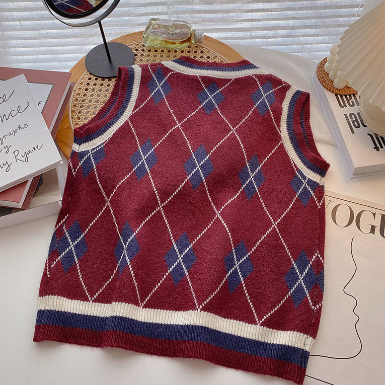 Diamond Varsity Vest (4 Colors)