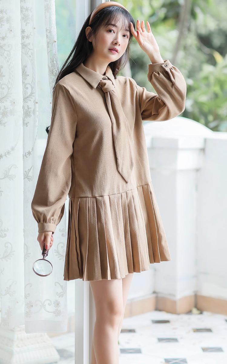 Prep School Vest & Dress Set (3 Colors)