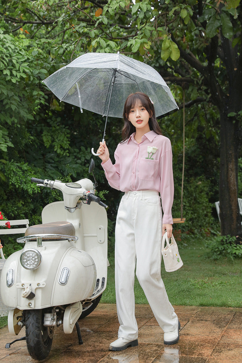 Tulip Lover Blouse (Pink)
