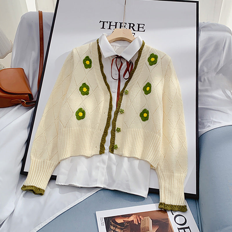 Daisy Diamond Cardigan (2 Colors)