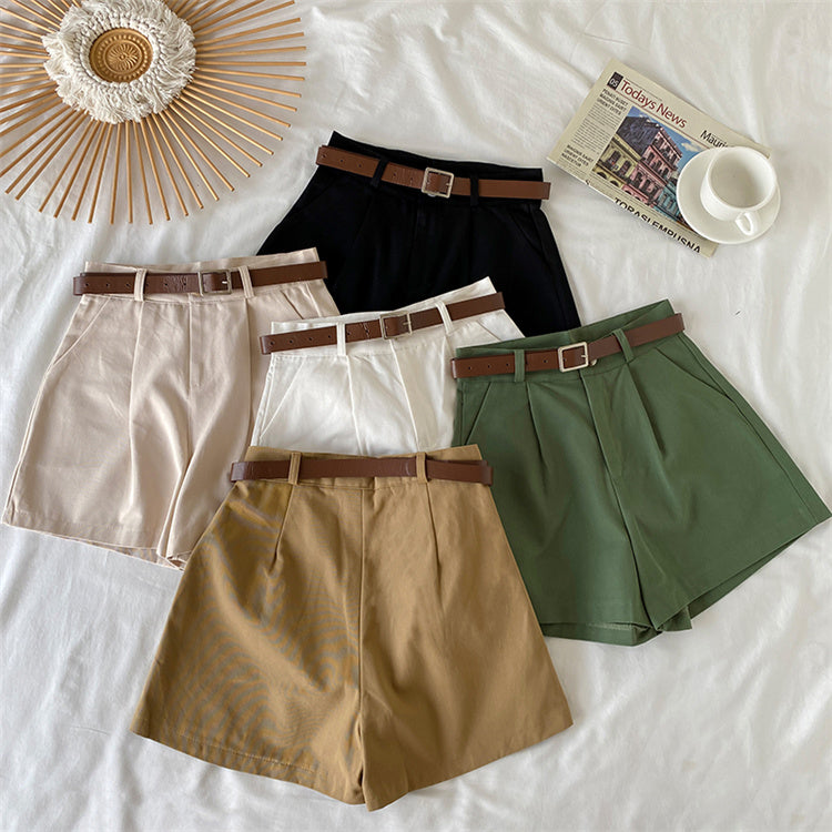 Everyday Neutrals Belted Shorts (5 Colors)