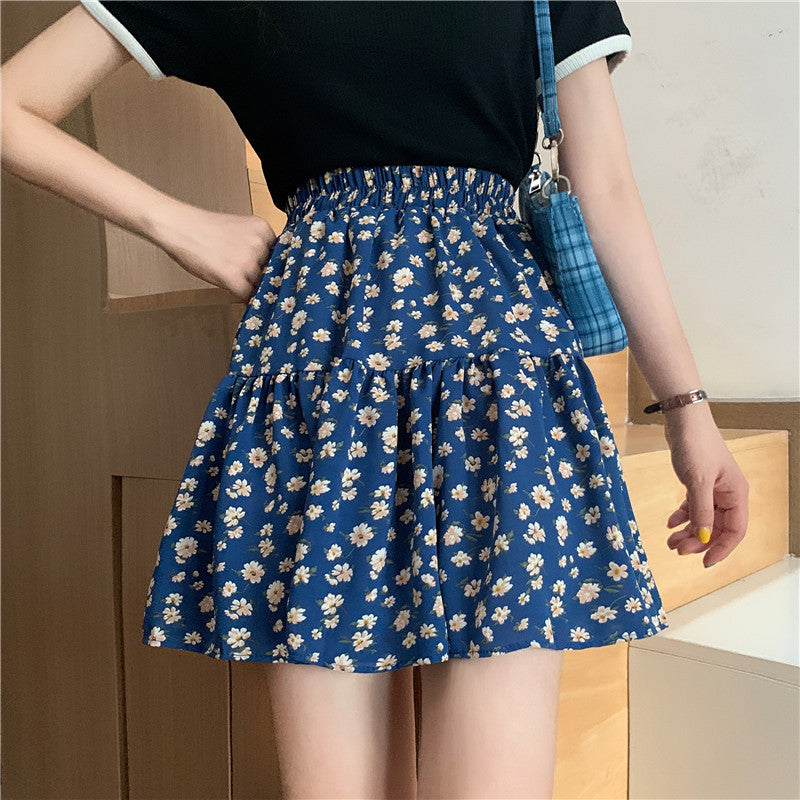 Ditsy Floral Mini Skirt (3 Colors)