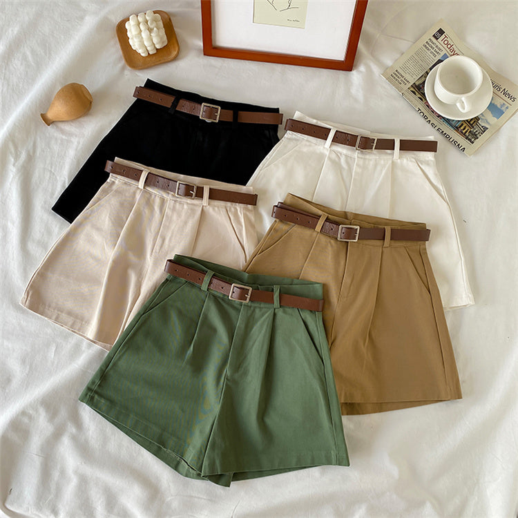 Everyday Neutrals Belted Shorts (5 Colors)