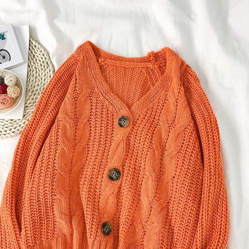 Cable Knit Cardigan (6 Colors)