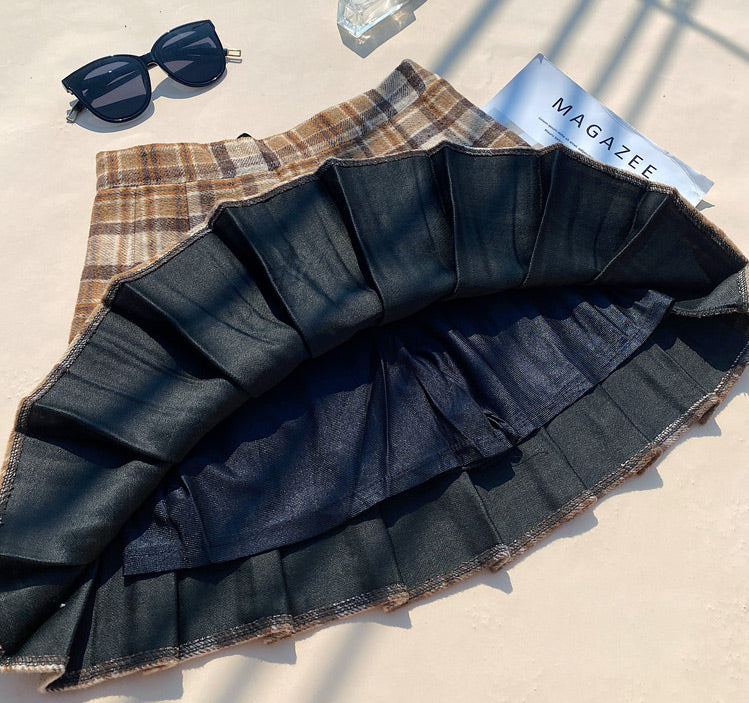 Rustic Plaid Tennis Skirt (5 Colors)