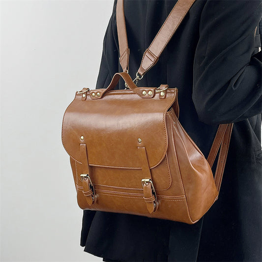 Artist Satchel Bag (Brown)