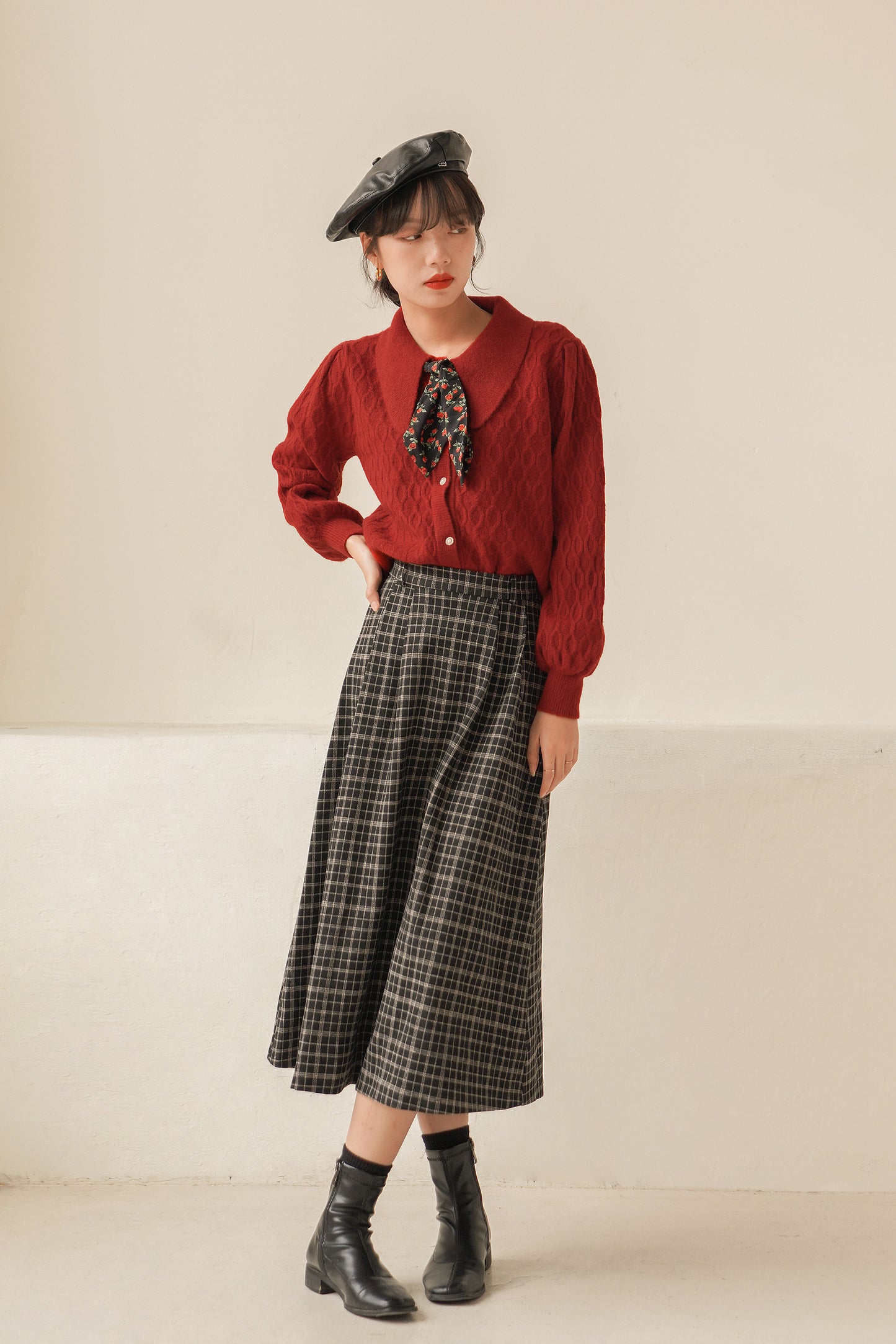 Button Up Polo Sweater (5 Colors)
