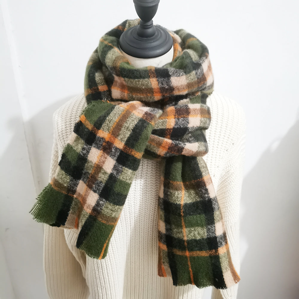 Fall Plaid Scarf (6 Colors)