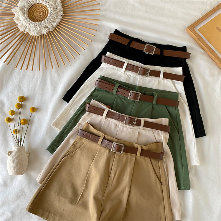 Everyday Neutrals Belted Shorts (5 Colors)