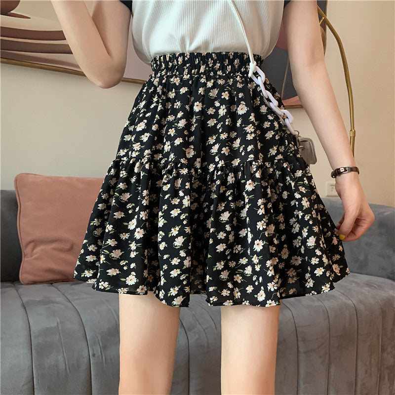 Ditsy Floral Mini Skirt (3 Colors)