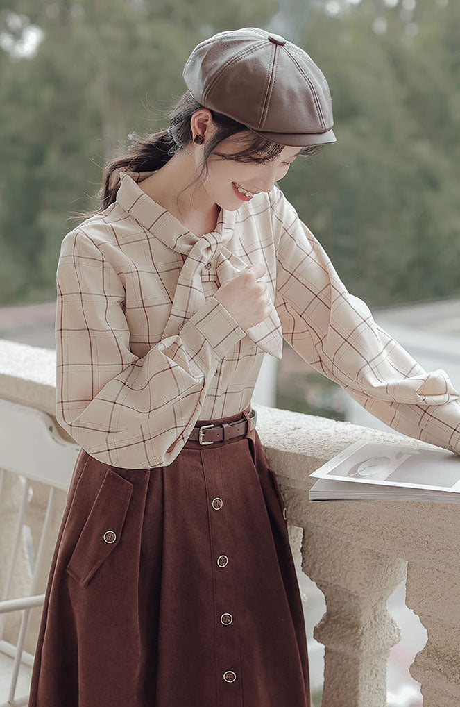 Button Up Suede Pinafore Dress (4 Colors)
