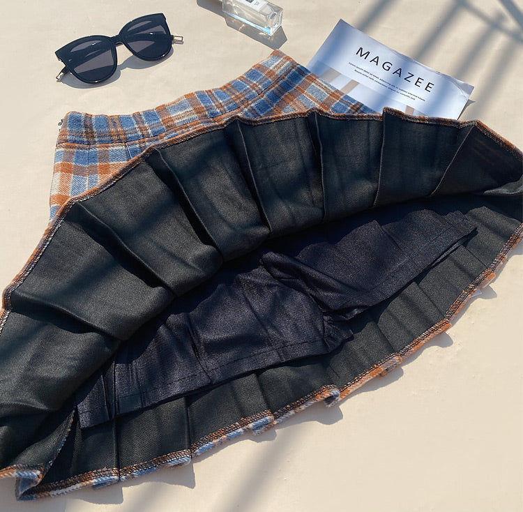 Rustic Plaid Tennis Skirt (5 Colors)