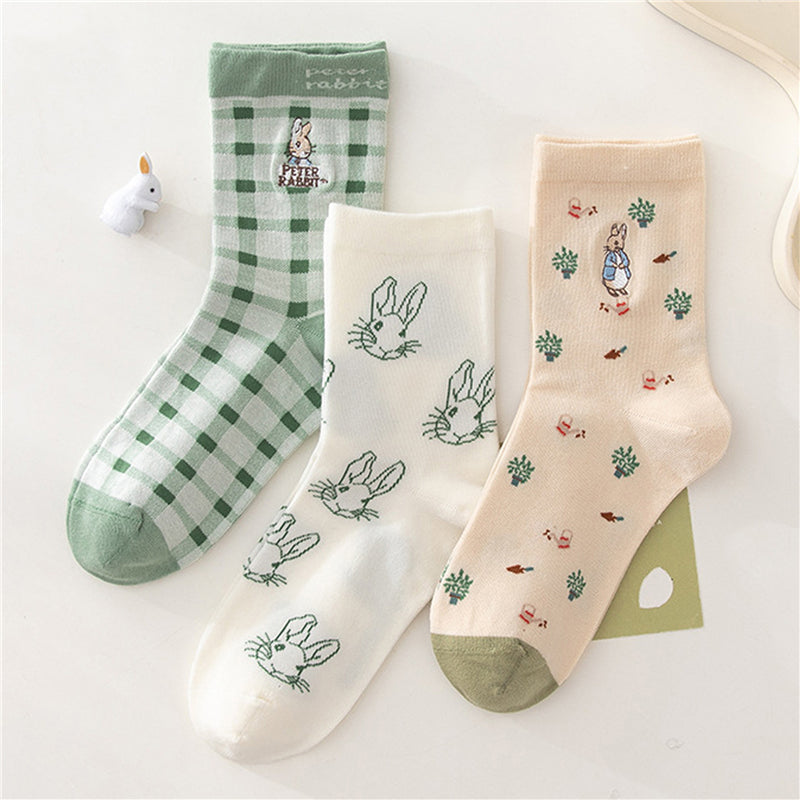 Peter Rabbit Sock Set (Green)