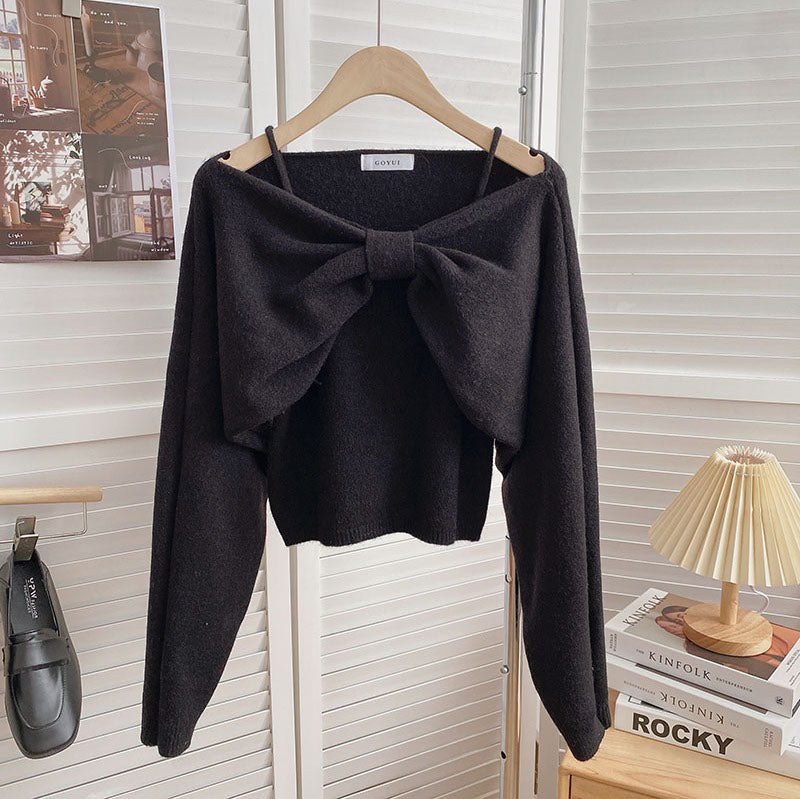 Bow Front Sweater (8 Colors)