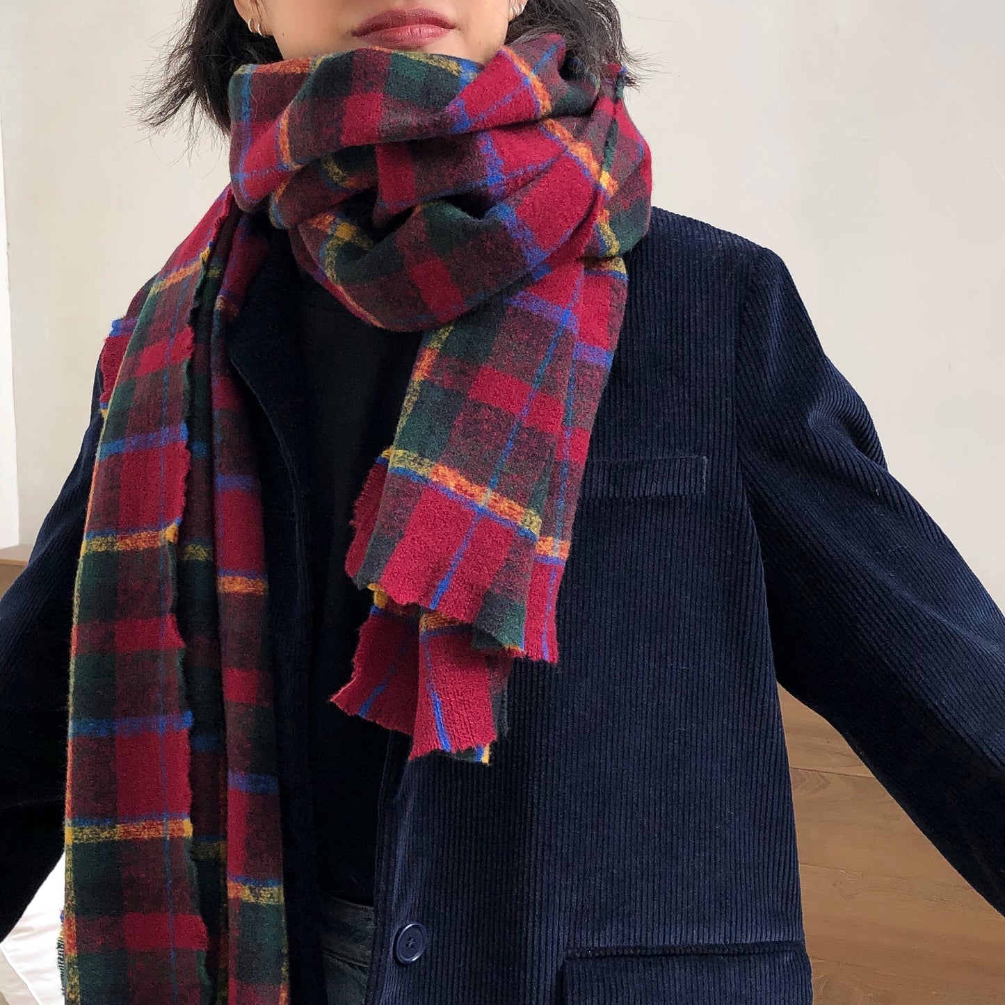 Fall Plaid Scarf (6 Colors)
