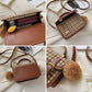 Plaid Mini Satchel Crossbody Bag (3 Colors)