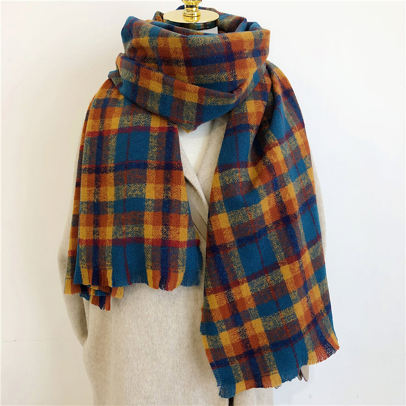 Fall Plaid Scarf (6 Colors)