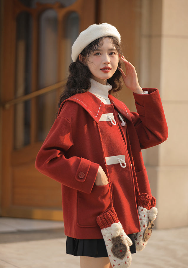 Madeline Toggle Short Coat (3 Colors)